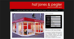 Desktop Screenshot of hafjonesandpegler.co.uk